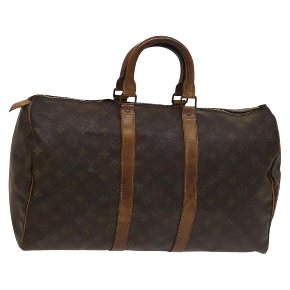 LOUIS VUITTON Monogram Keepall 45 Boston Bag M41428 - Picture 1 of 16